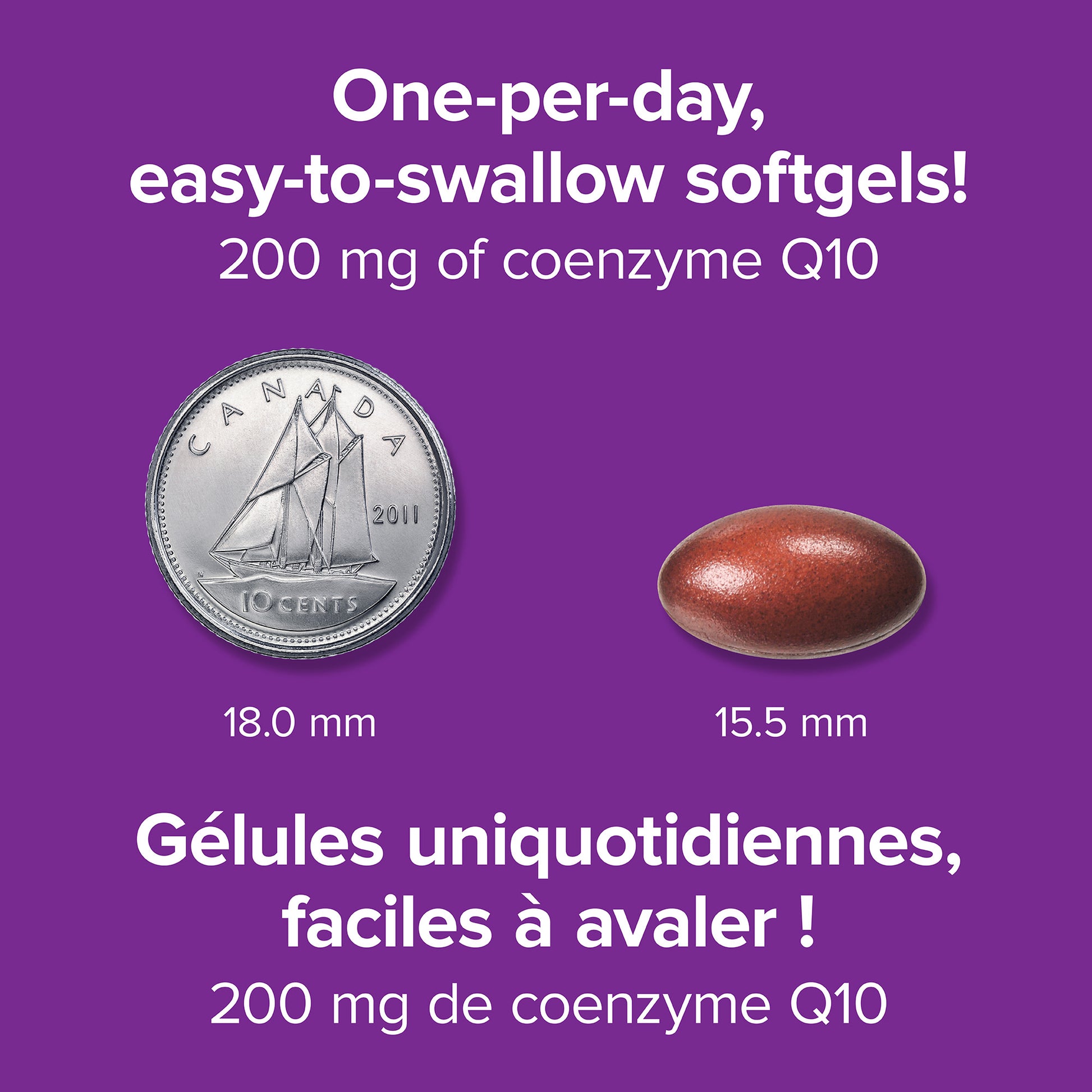 specifications-Coenzyme Q10 200 mg for Webber Naturals