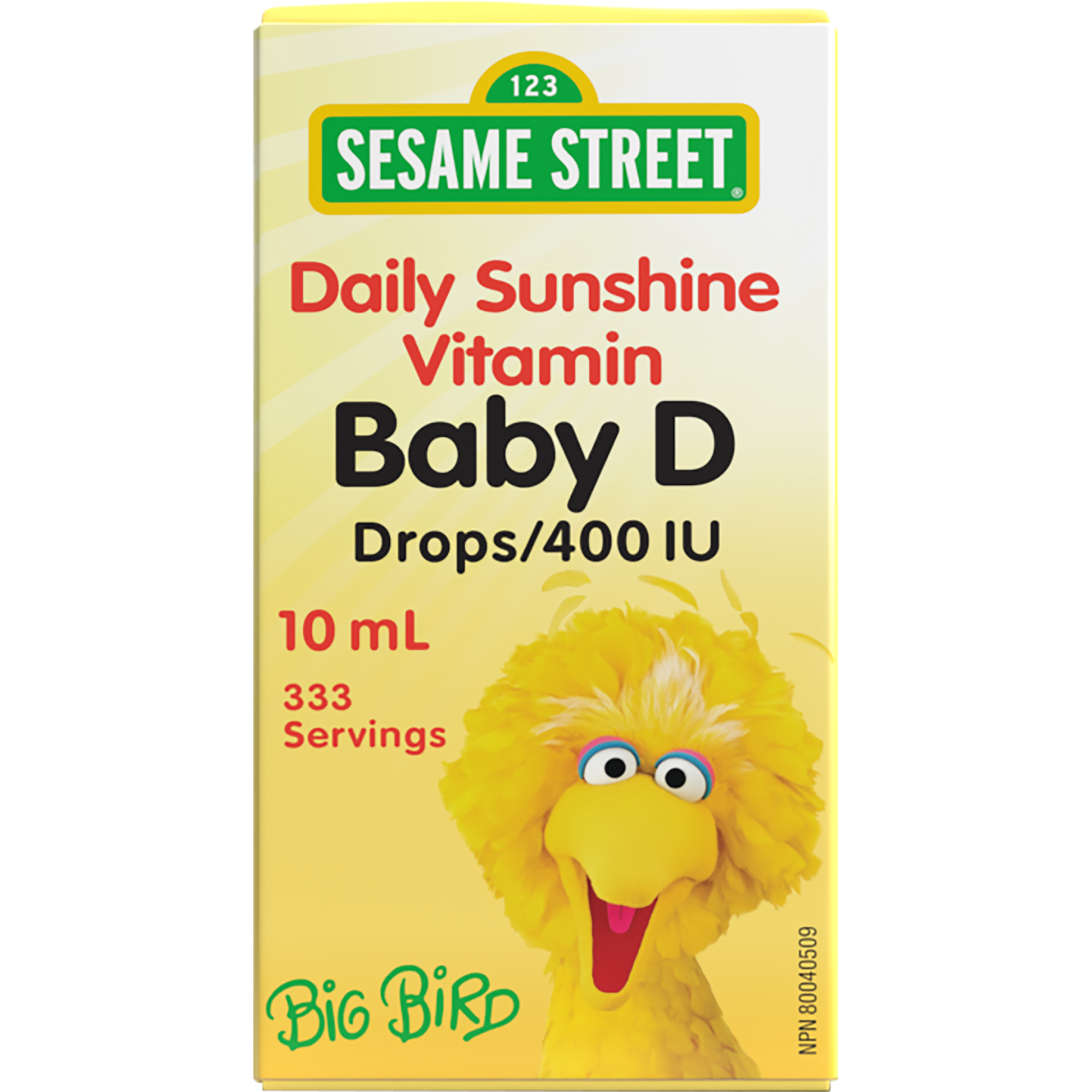 Daily Sunshine Vitamin Baby D 400 IU for Sesame Street®|v|hi-res|WN3692