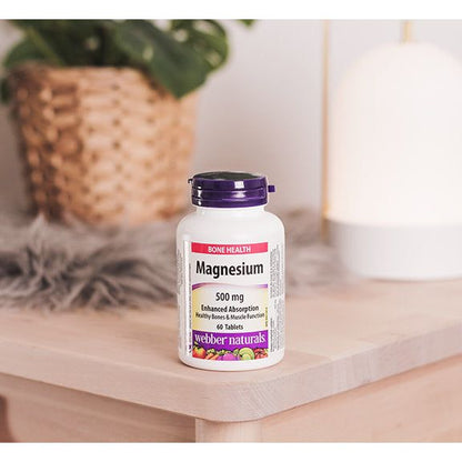 Magnesium Enhanced Absorption 500 mg for Webber Naturals|v|hi-res|WN3162