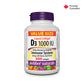 Vitamin D3 1000 IU for Webber Naturals|v|hi-res|WN3819
