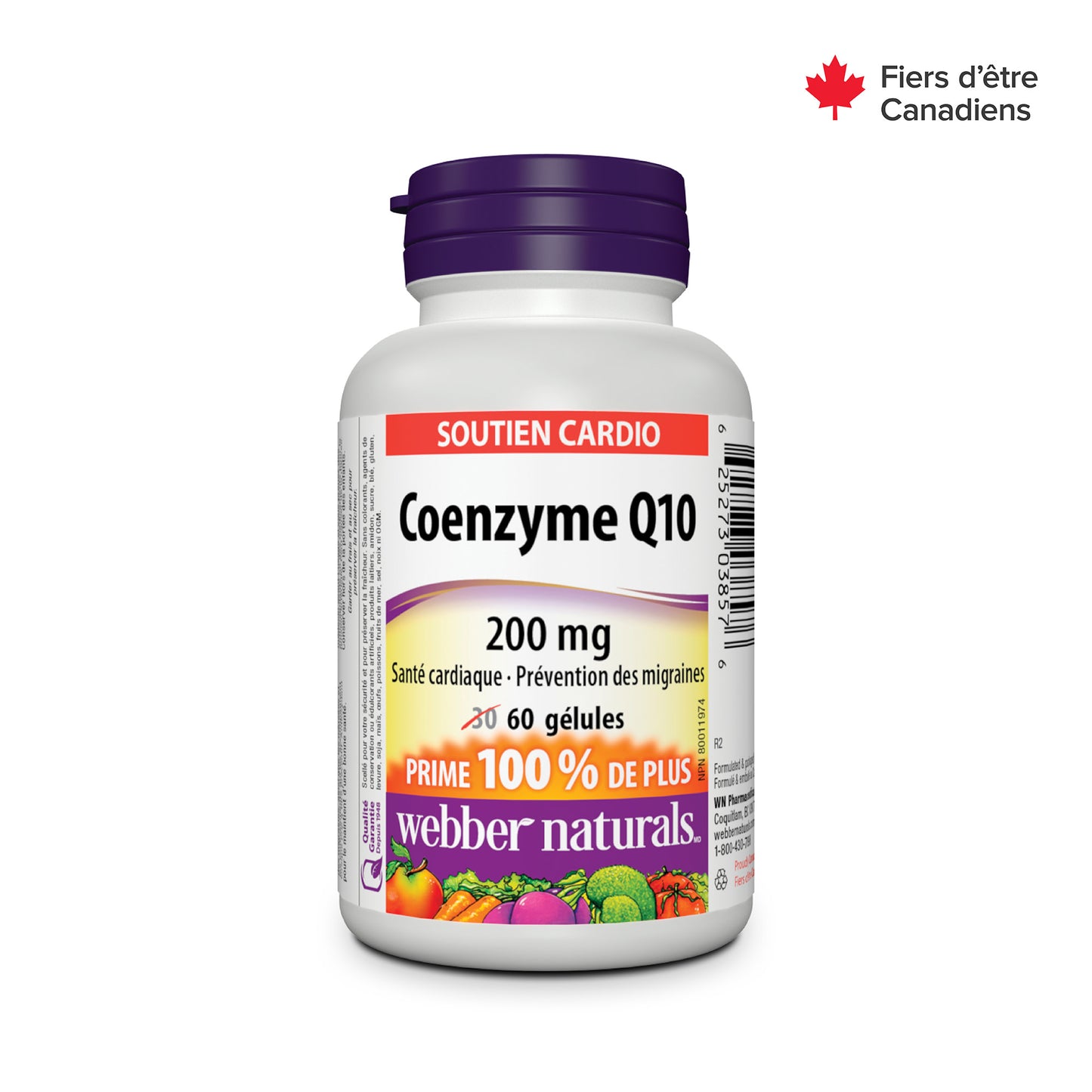 Coenzyme Q10 200 mg for Webber Naturals|v|hi-res|WN3857