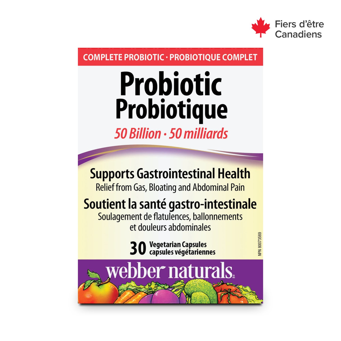 Probiotic 50 Billion for Webber Naturals|v|hi-res|WN3197