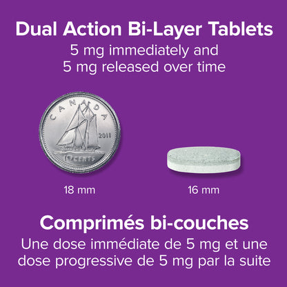 specifications-Melatonin Maximum Strength Dual Action Release 10 mg for Webber NaturalsWN3918