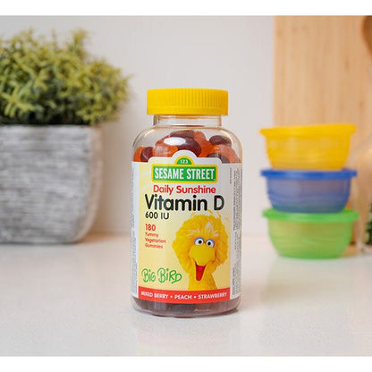 Vitamin D3 600 IU Mixed Berry • Peach • Strawberry for Sesame Street®|v|hi-res|WN3081