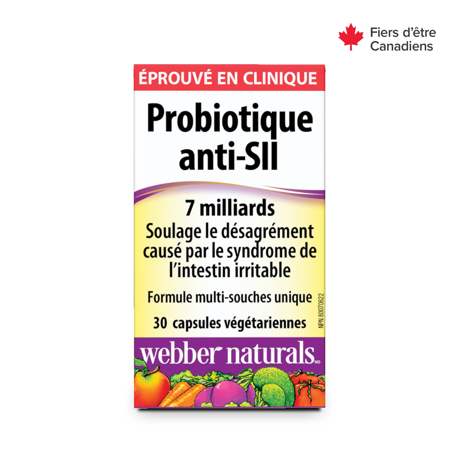 Probiotique anti-SII for Webber Naturals|v|hi-res|WN3222