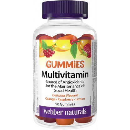 Multivitamin Orange · Raspberry · Lemon for Webber Naturals|v|hi-res|WN3682