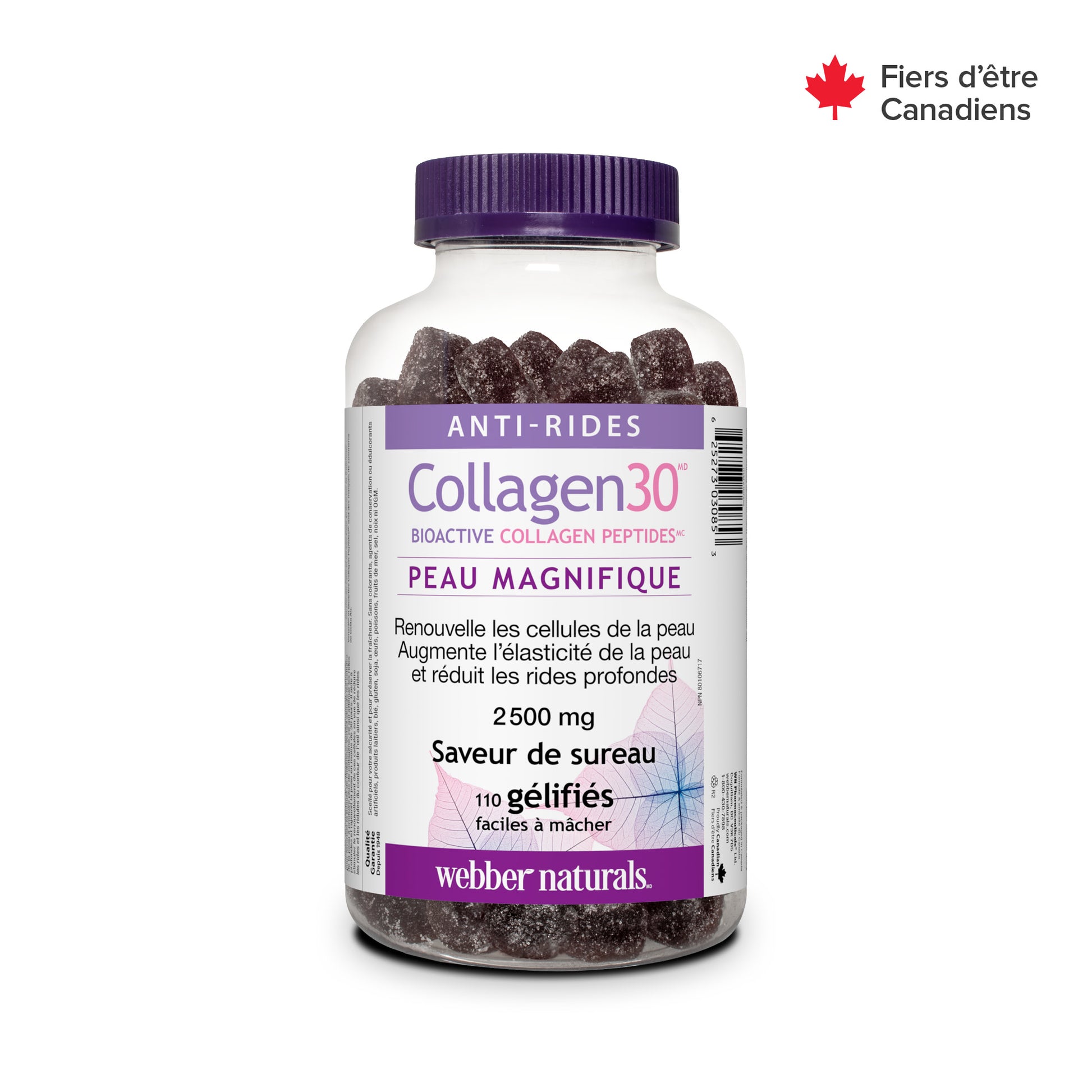 Collagen30(MD) Bioactive Collagen Peptides(MC) 2500 mg Saveur de sureau for Webber Naturals|v|hi-res|WN3085