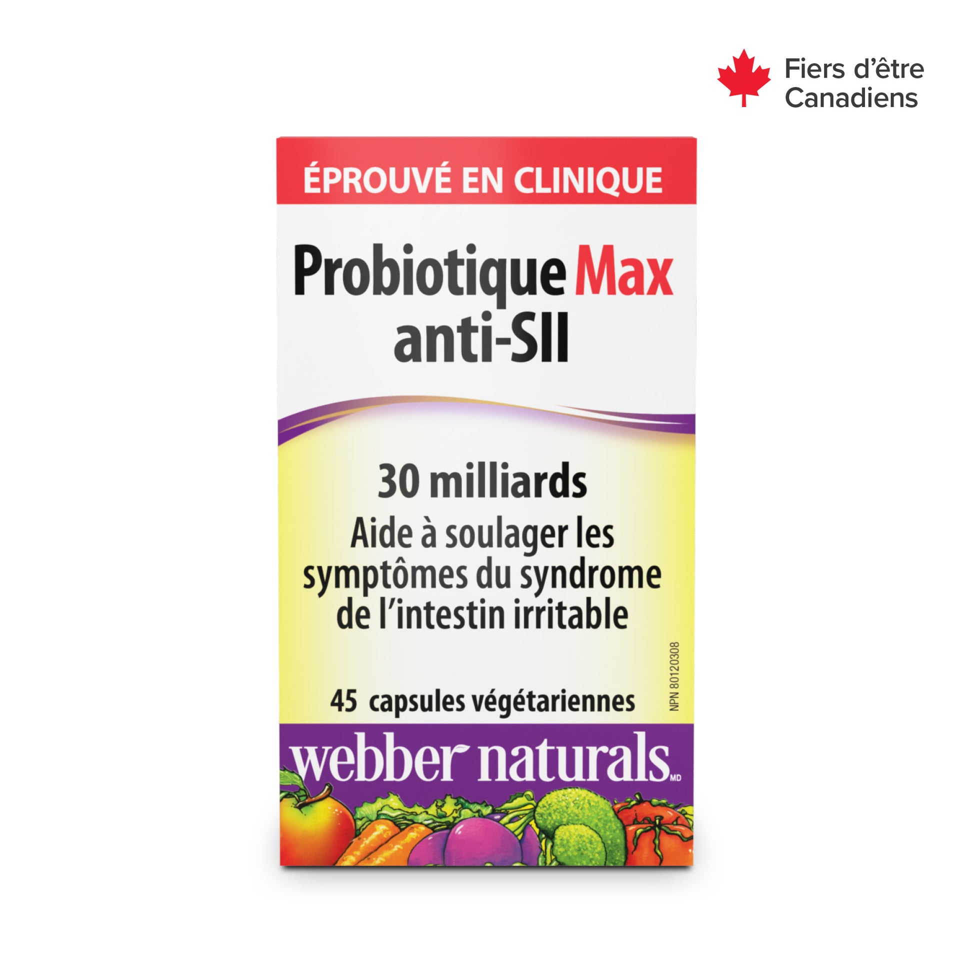 Probiotic Max IBS Support 30 Billion for Webber Naturals|v|hi-res|WN3916