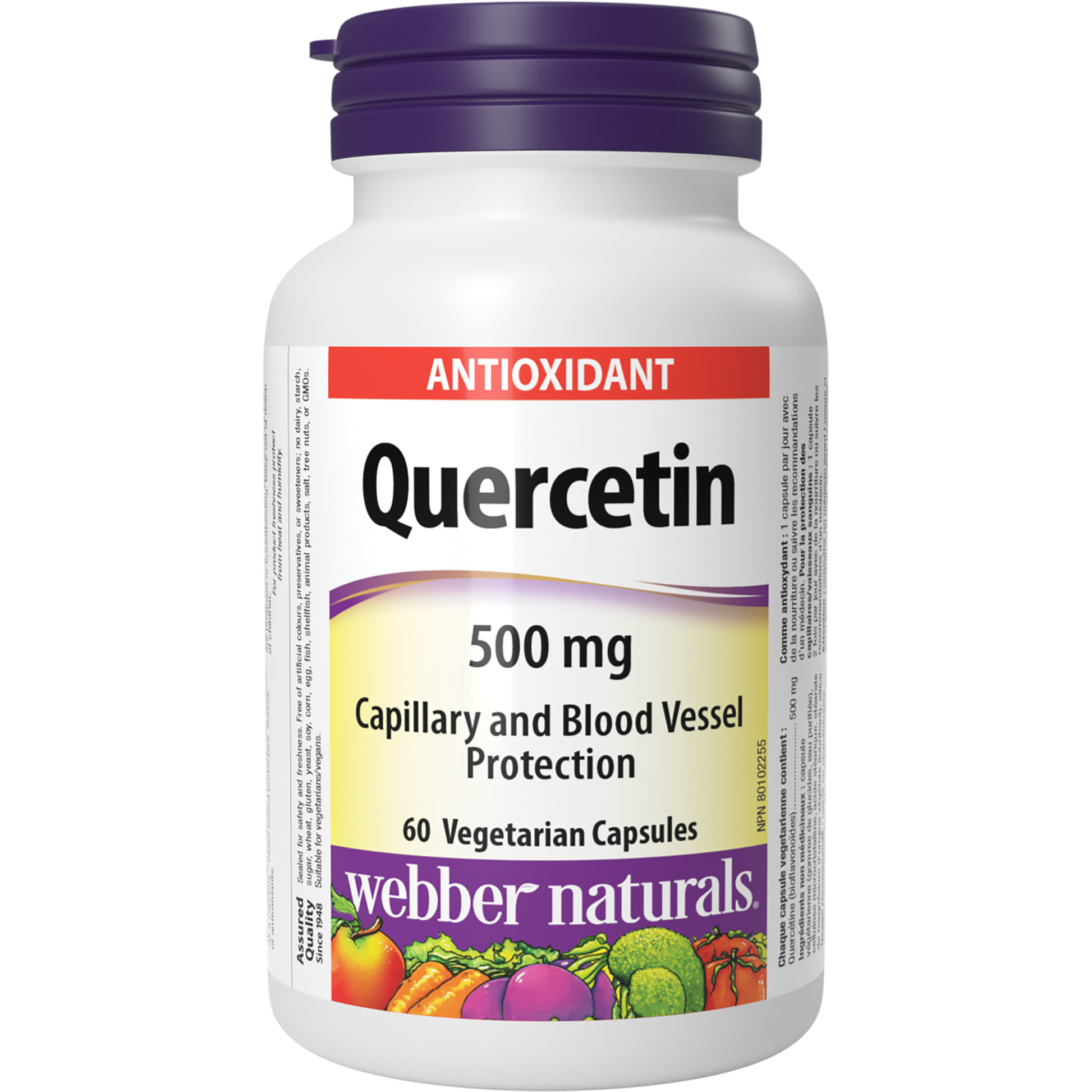 Quercetin 500 mg for Webber Naturals|v|hi-res|WN3697