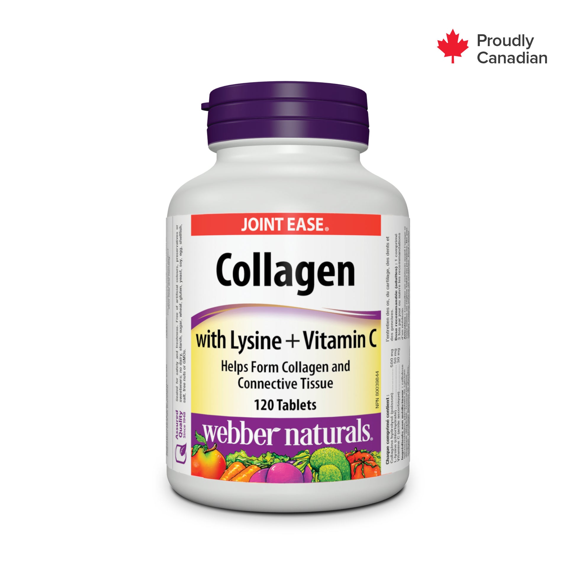 Collagen with Lysine + Vitamin C for Webber Naturals|v|hi-res|WN3386