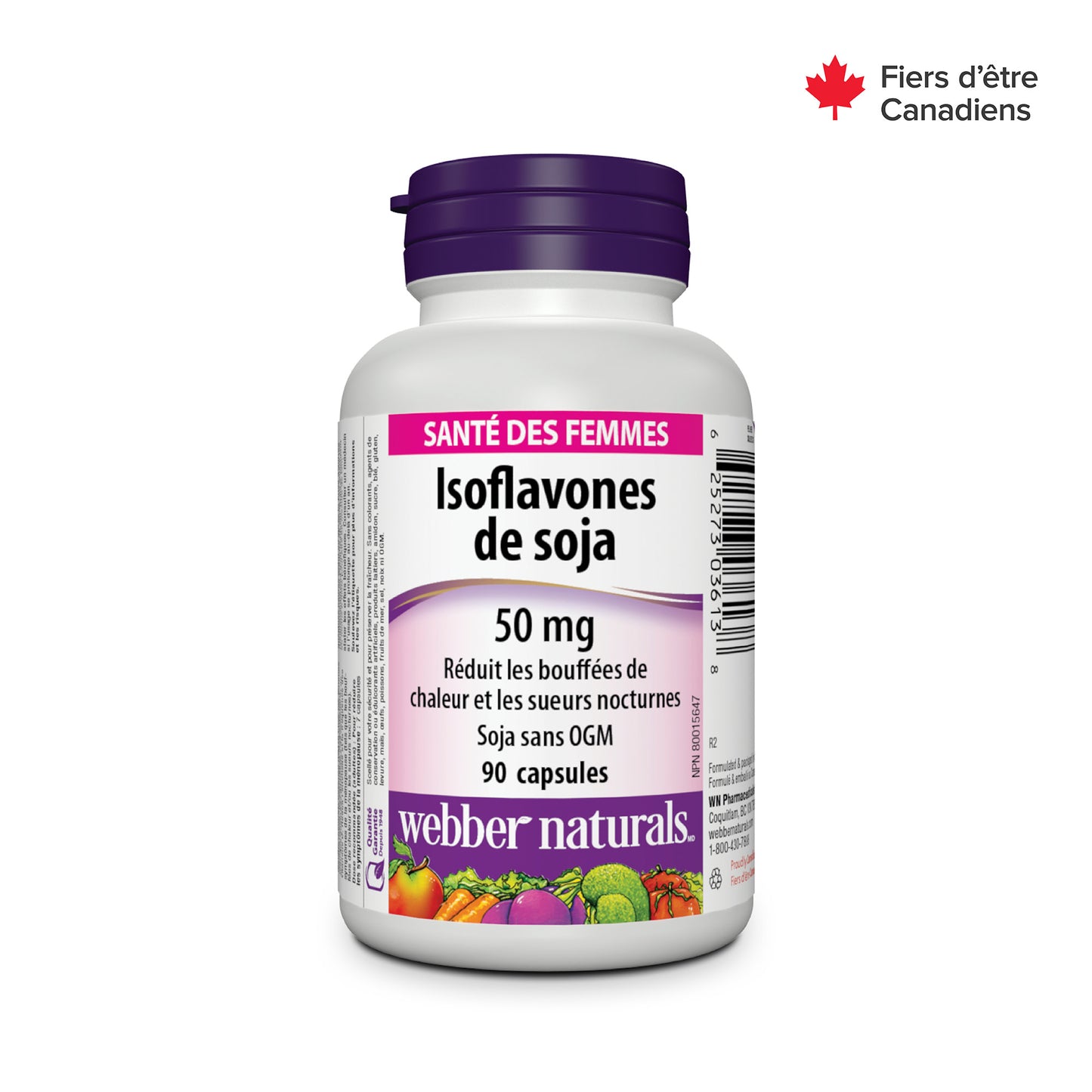 Soy Isoflavones 50 mg for Webber Naturals|v|hi-res|WN3613