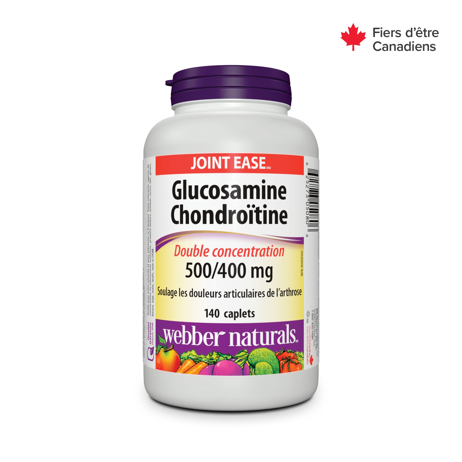 Glucosamine Chondroitin Double Strength 500/400 mg for Webber Naturals|v|hi-res|WN5080