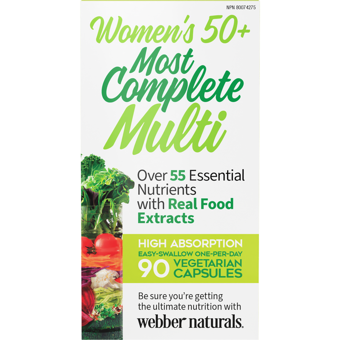 Women's 50+ Most Complete Multi for Webber Naturals|v|hi-res|WN3187