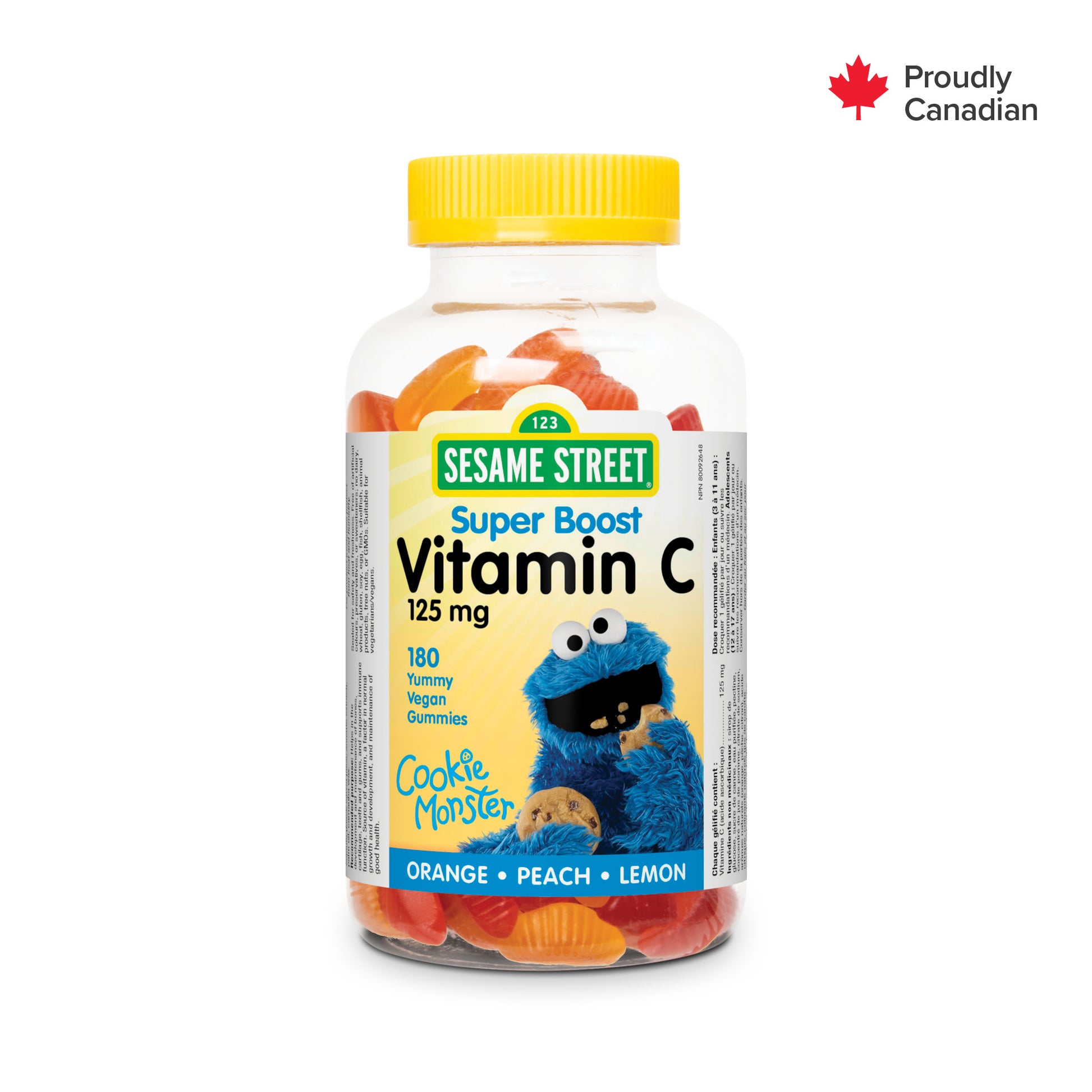 Vitamin C 125 mg Orange • Peach • Lemon for Sesame Street®|v|hi-res|WN3080