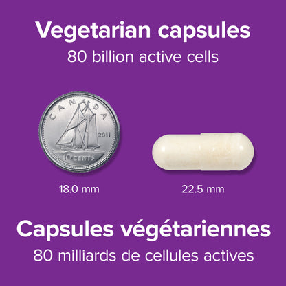 specifications-Probiotic 80 Billion 8 Probiotic Strains for Webber NaturalsWN3194