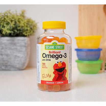 Omega-3 with DHA Orange • Lemon for Sesame Street®|v|hi-res|WN3079