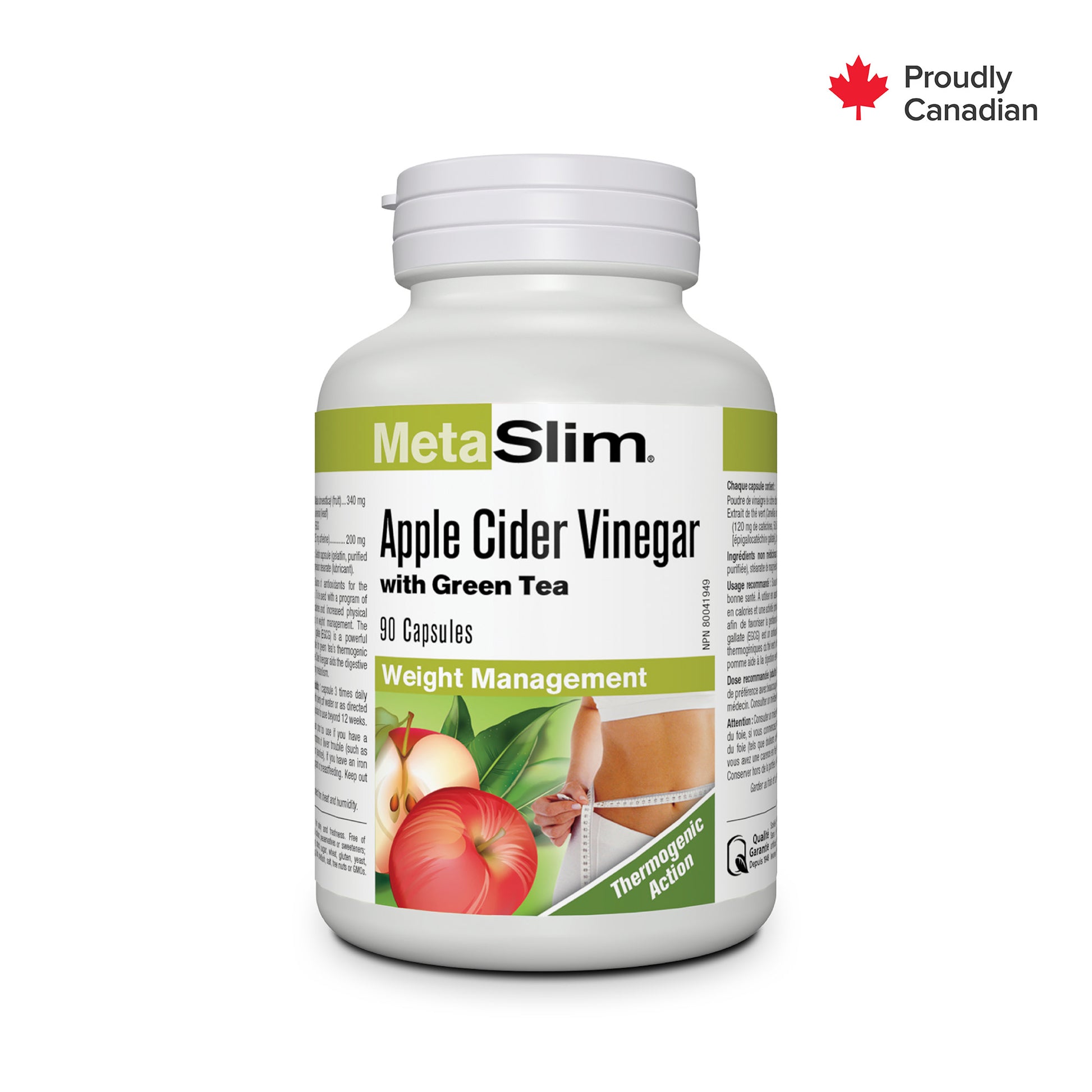Vinaigre de cidre de pomme avec thé vert for MetaSlim®|v|hi-res|WN5046