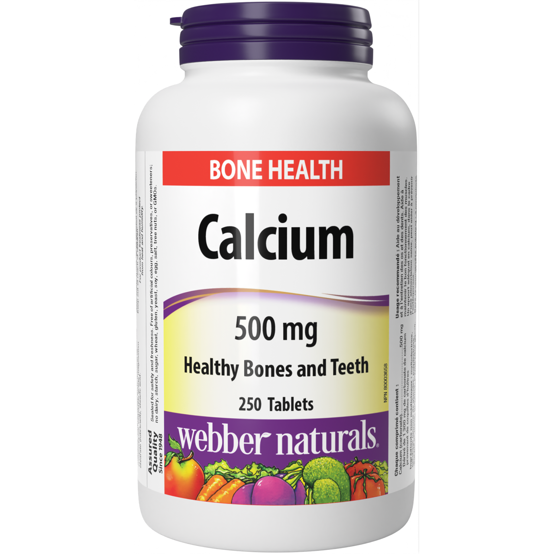 Calcium 500 mg for Webber Naturals|v|hi-res|WN5072