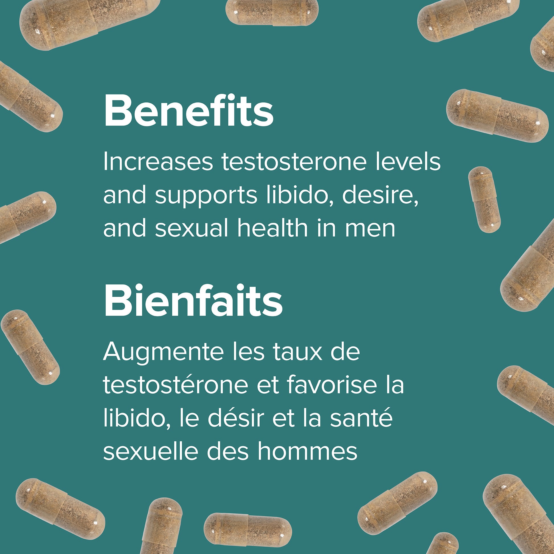 specifications-Maca pour hommes for Webber Naturals