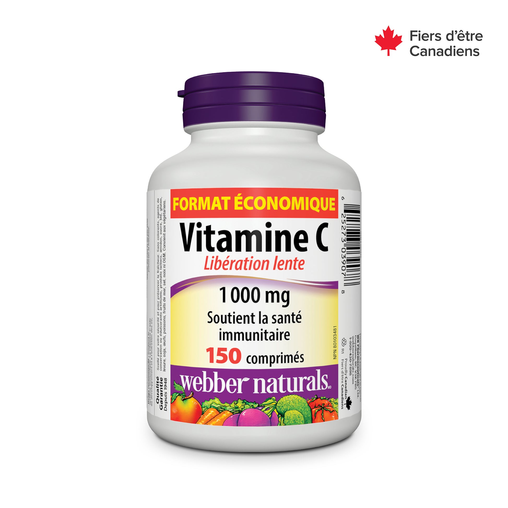 Vitamine C Libération lente for Webber Naturals|v|hi-res|WN3907