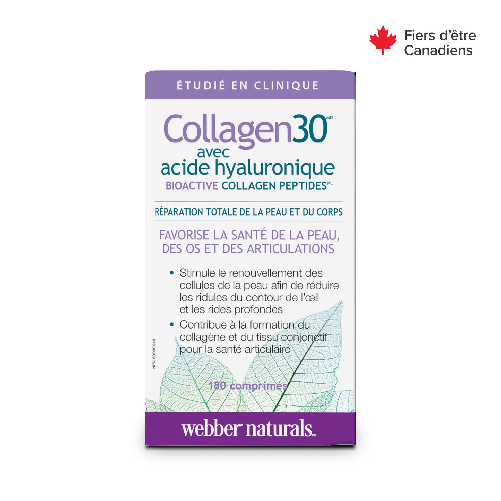Collagen30® with Hyaluronic Acid Bioactive Collagen Peptides for Webber Naturals|v|hi-res|WN3664
