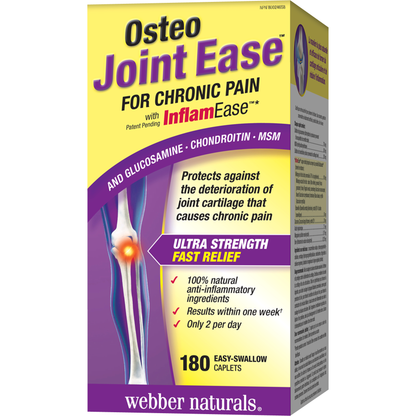 Osteo Joint Ease™ with InflamEase™ and Glucosamine Chondroitin MSM Caplets for Webber Naturals|v|hi-res|WN5104