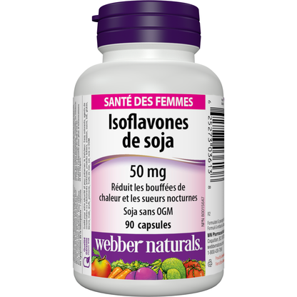 Isoflavones de soja 50 mg for Webber Naturals|v|hi-res|WN3613