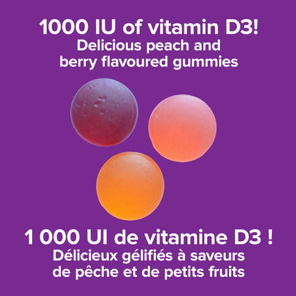 specifications-Vitamin D3 1000 IU Mixed Berry · Peach for Webber NaturalsWN3679