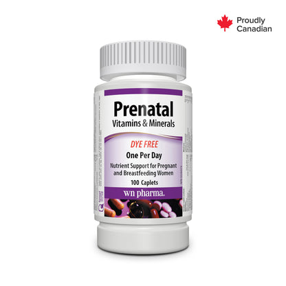 Prenatal Vitamins & Minerals One Per Day 35 mg Iron for WN Pharma®|v|hi-res|WN3619