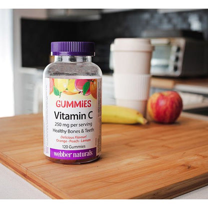 Vitamin C 250 mg Orange · Peach · Lemon for Webber Naturals|v|hi-res|WN3688