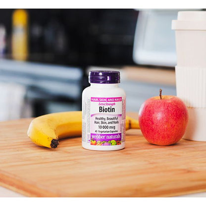 Extra Strength Biotin 10,000 mcg for Webber Naturals|v|hi-res|WN3293