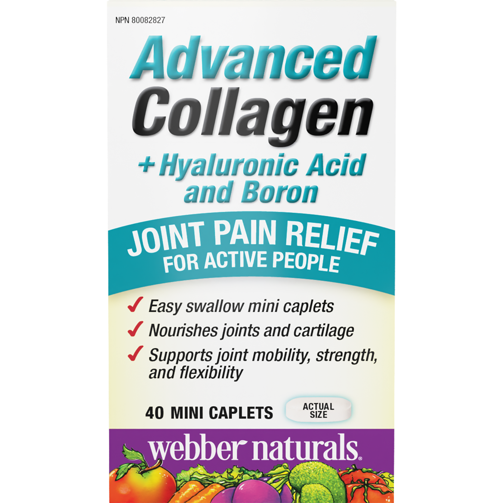 Advanced Collagen + Hyaluronic Acid and Boron for Webber Naturals|v|hi-res|WN3661