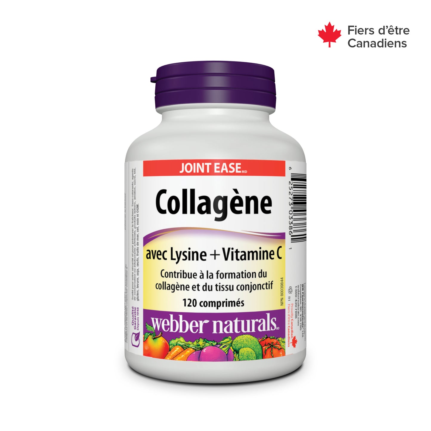 Collagen with Lysine + Vitamin C for Webber Naturals|v|hi-res|WN3386