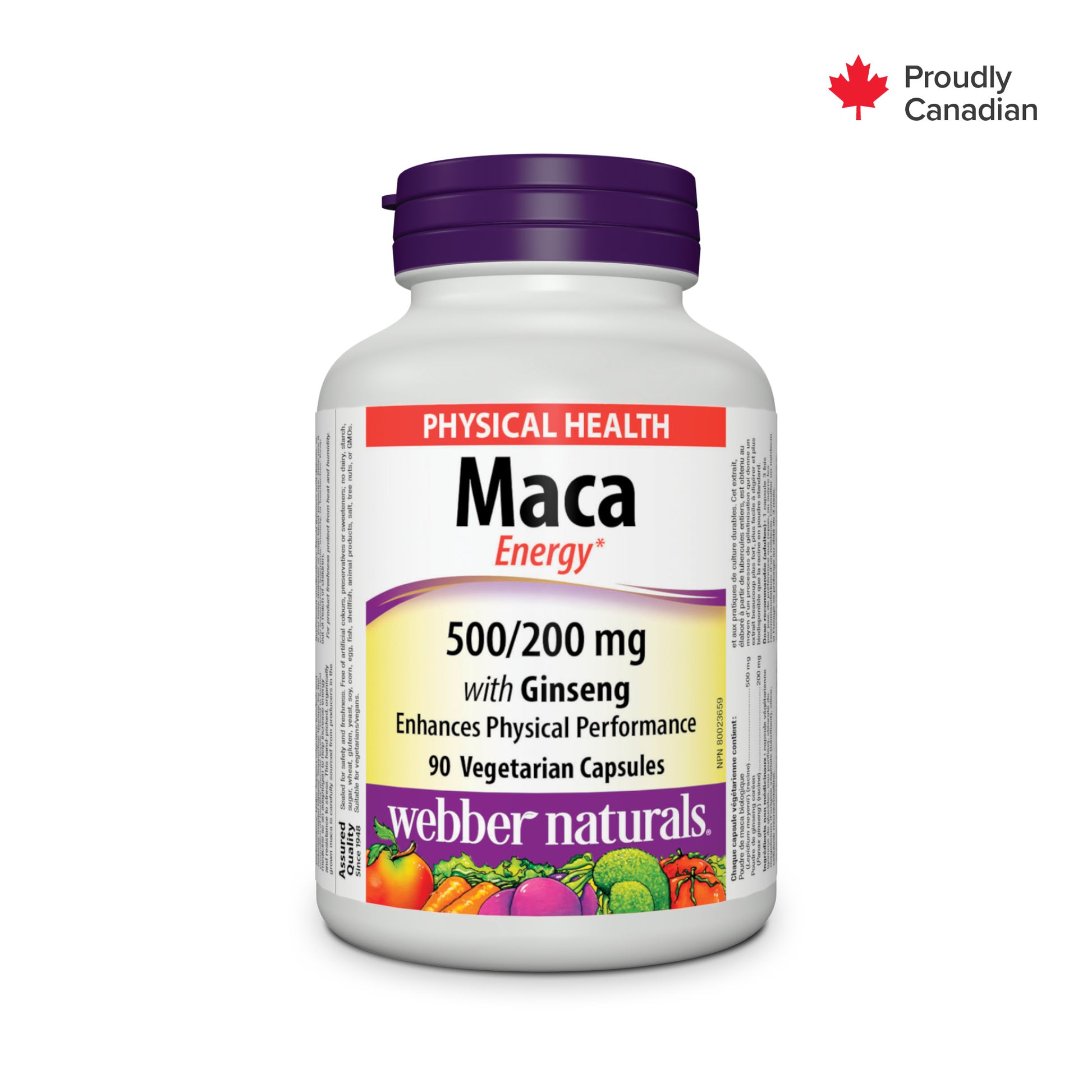 Maca avec ginseng 500/200 mg for Webber Naturals|v|hi-res|WN3450