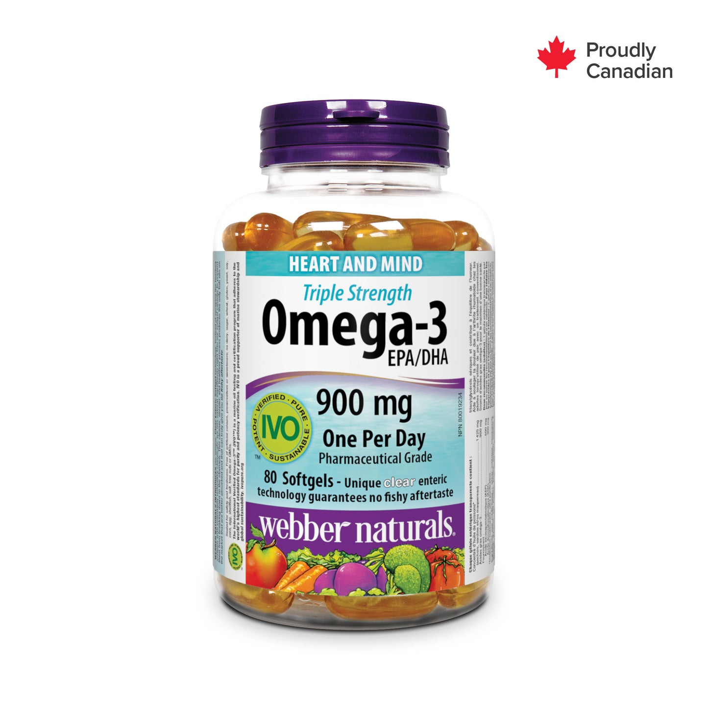Triple Strength Omega-3 900 mg EPA/DHA for Webber Naturals|v|hi-res|WN3395