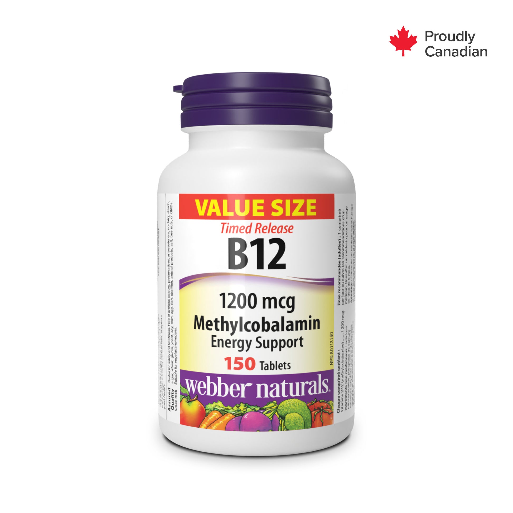 Vitamine B12 à libération lente for Webber Naturals|v|hi-res|WN3924