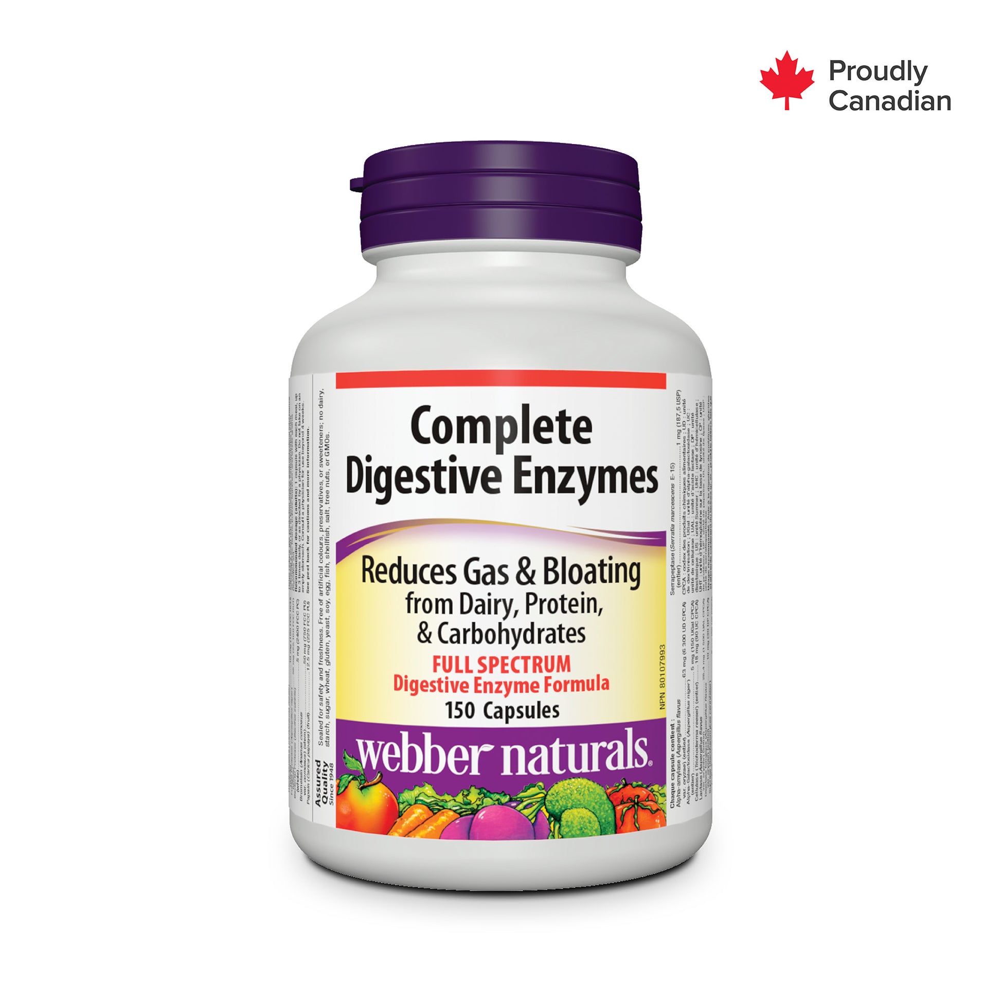 Enzymes digestives complètes capsules for Webber Naturals|v|hi-res|WN5279