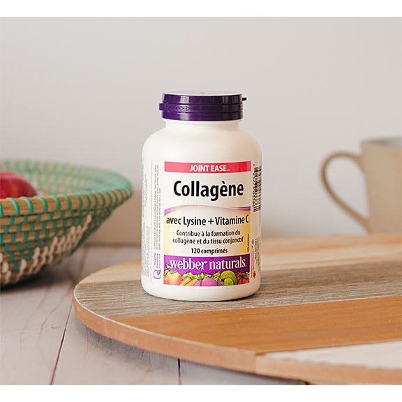 specifications-Collagène avec Lysine + Vitamine C for Webber Naturals