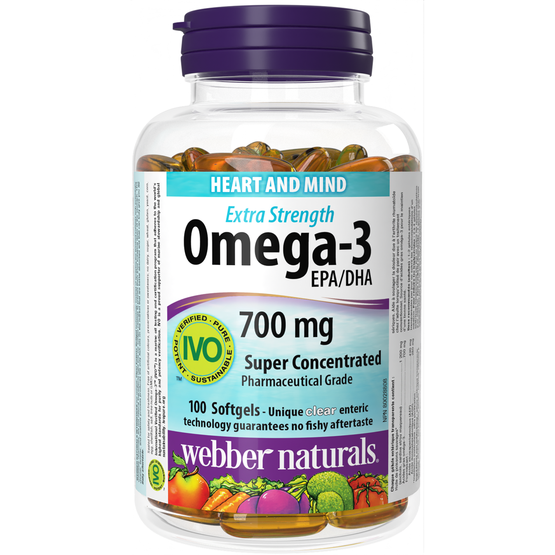 Omega-3 Extra Strength 700 mg EPA/DHA for Webber Naturals|v|hi-res|WN3397