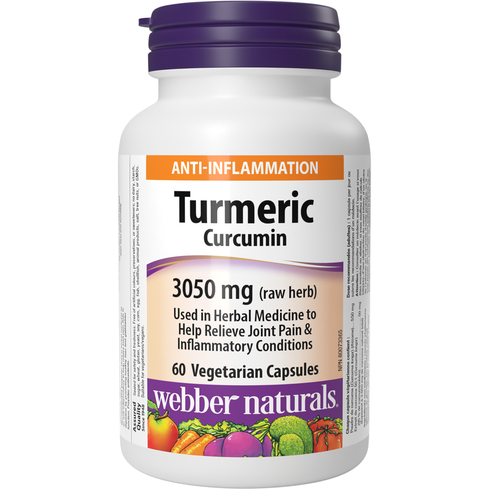 Turmeric Curcumin 3,050 mg for Webber Naturals|v|hi-res|WN3544