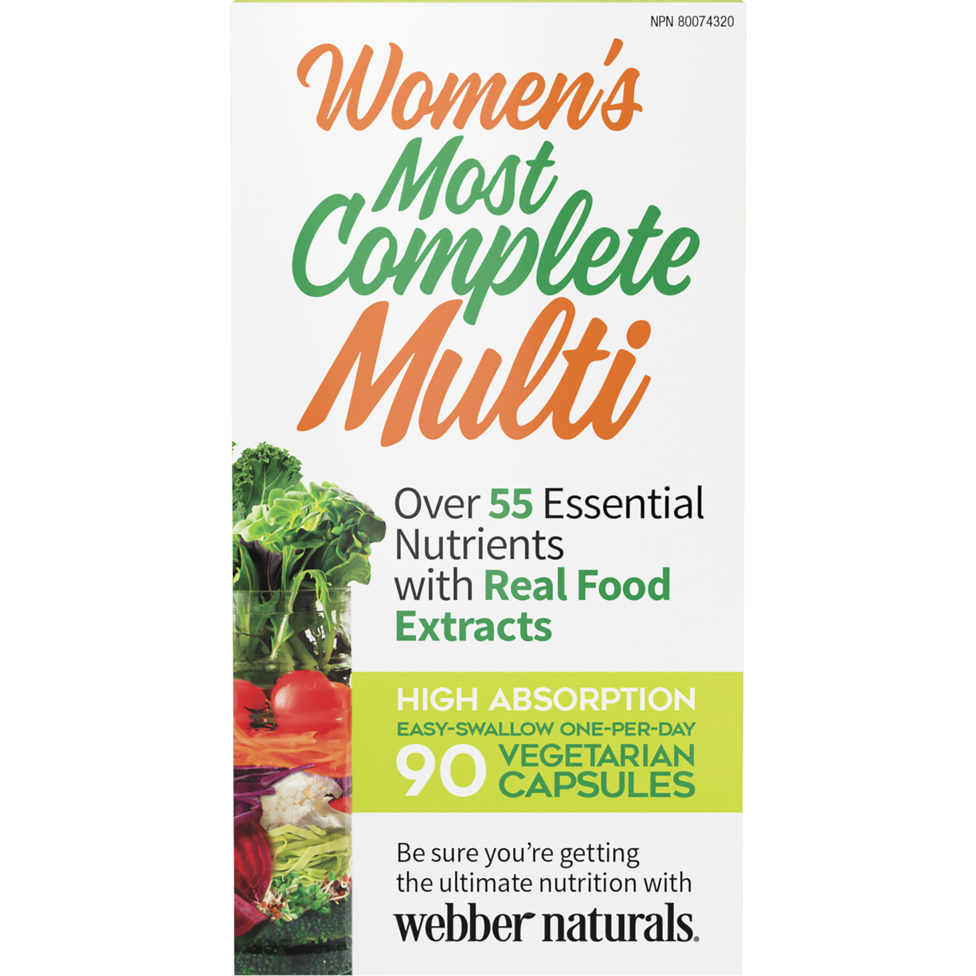 Women's Most Complete Multi for Webber Naturals|v|hi-res|WN3186