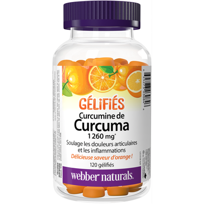 Curcumine de Curcuma 1 260 mg orange for Webber Naturals|v|hi-res|WN3084