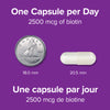 specifications-Biotin 2500 mcg for Webber NaturalsWN3291