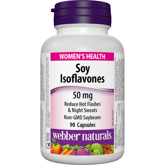 Soy Isoflavones 50 mg for Webber Naturals|v|hi-res|WN3613