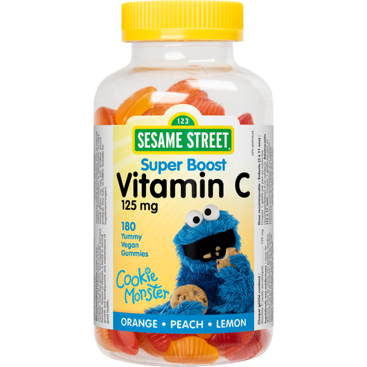 Vitamin C 125 mg Orange • Peach • Lemon for Sesame Street®|v|hi-res|WN3080