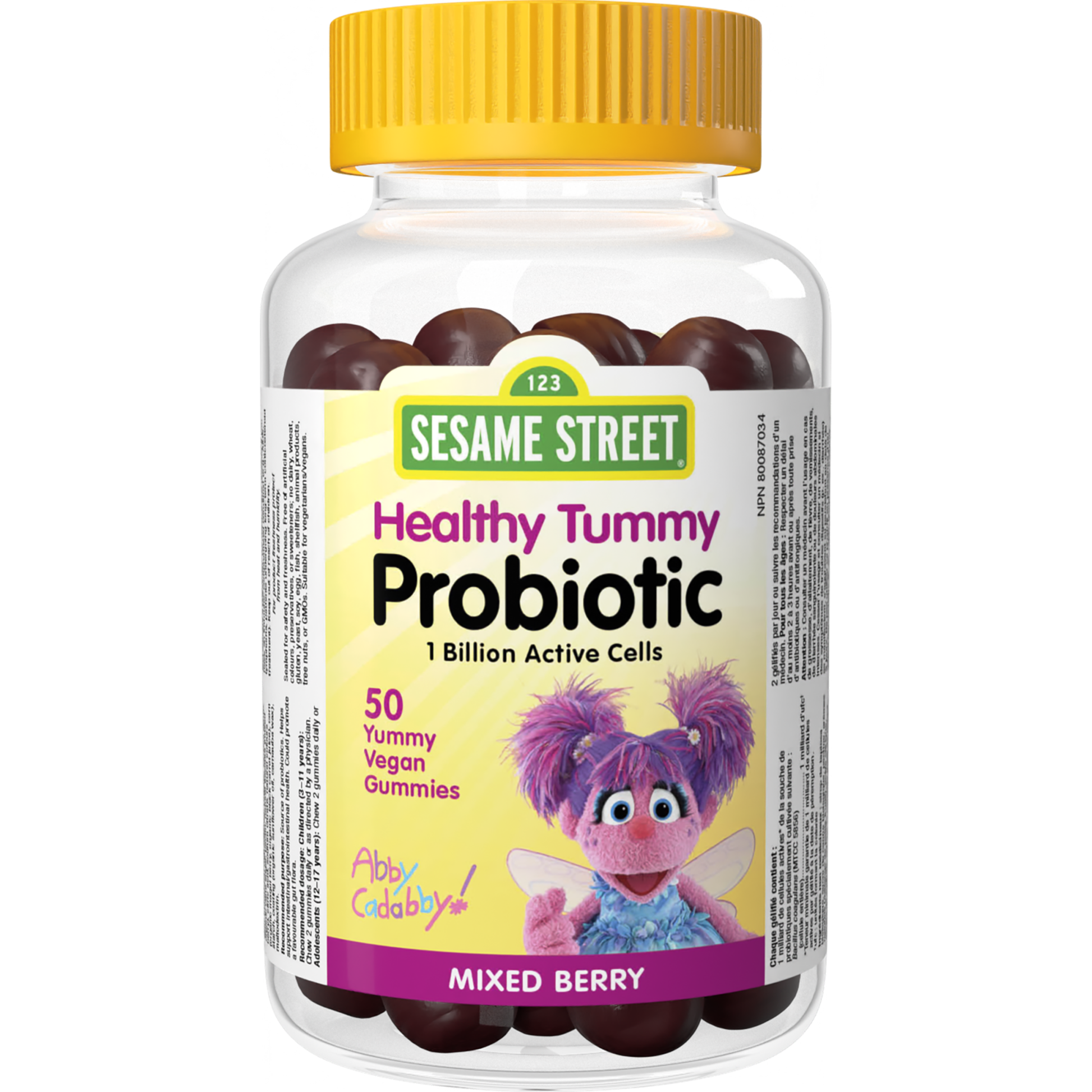 Healthy Tummy Probiotic 1 Billion Active Cells Mixed Berry for Sesame Street®|v|hi-res|WN3083