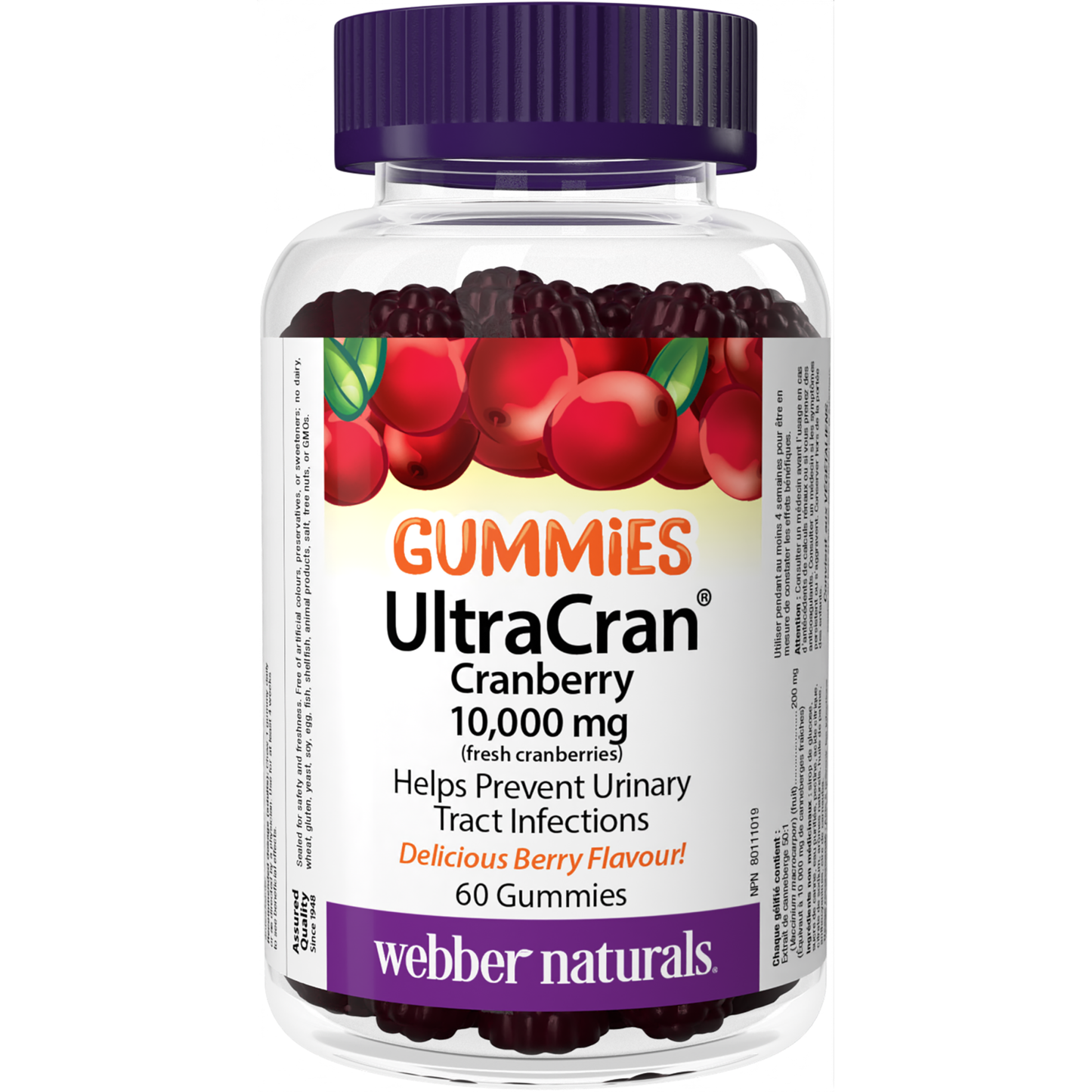 UltraCran® Cranberry 10,000 mg for Webber Naturals|v|hi-res|WN3899