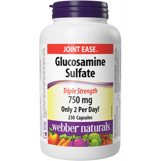 Glucosamine Sulfate Triple Strength 750 mg for Webber Naturals|v|hi-res|WN5052