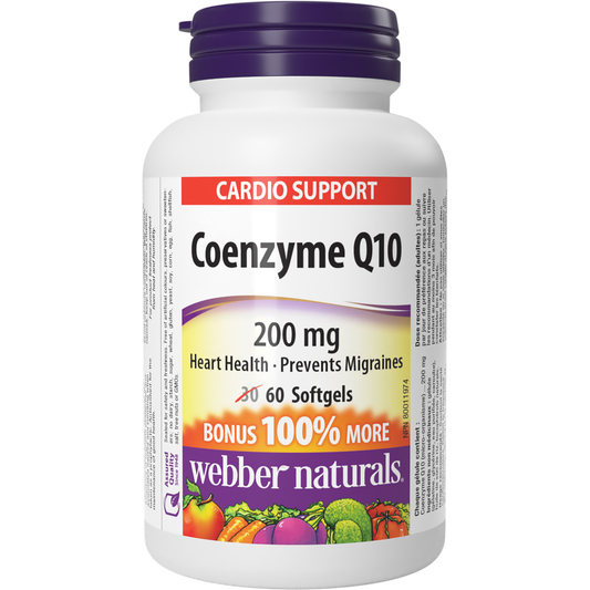 Coenzyme Q10 200 mg for Webber Naturals|v|hi-res|WN3857