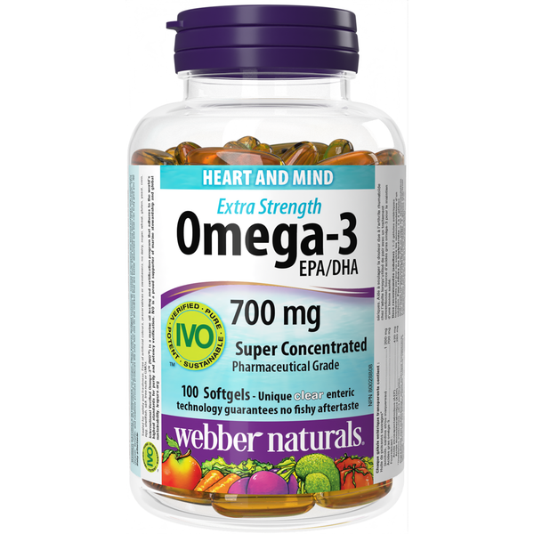 Omega-3 Extra Strength 700 mg EPA/DHA for Webber Naturals|v|hi-res|WN3397